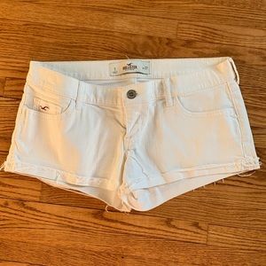 Size 5 Hollister White Shorts